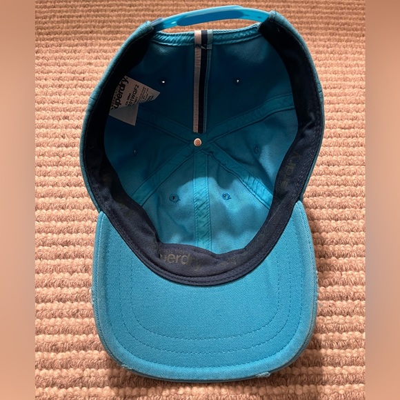 NWOT Superdry Baseball Cap Blue - Picture 5 of 6